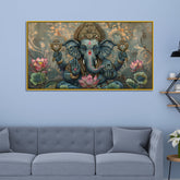 Antique Ganesha Wall Piece – Perfect for Devotional Corners